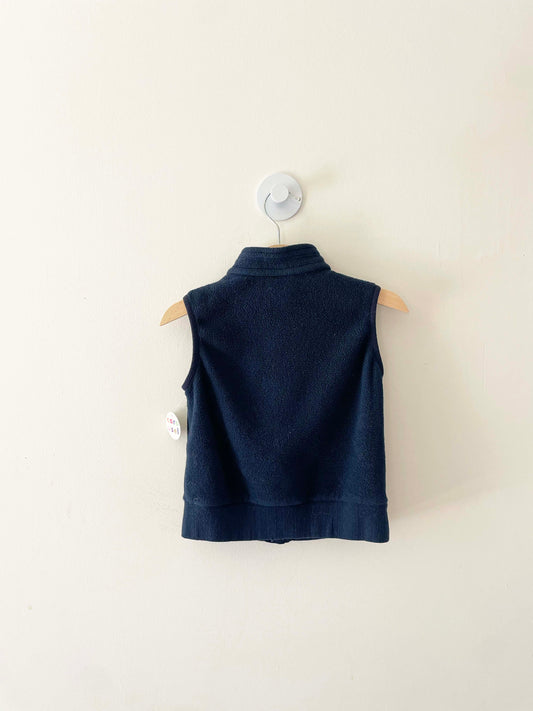 Patagonia Navy Fleece Vest / 2Y