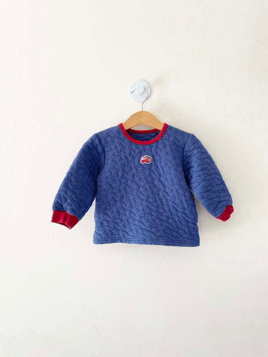 Assorted Brands Fire Engine Sweatshirt / 18-24M