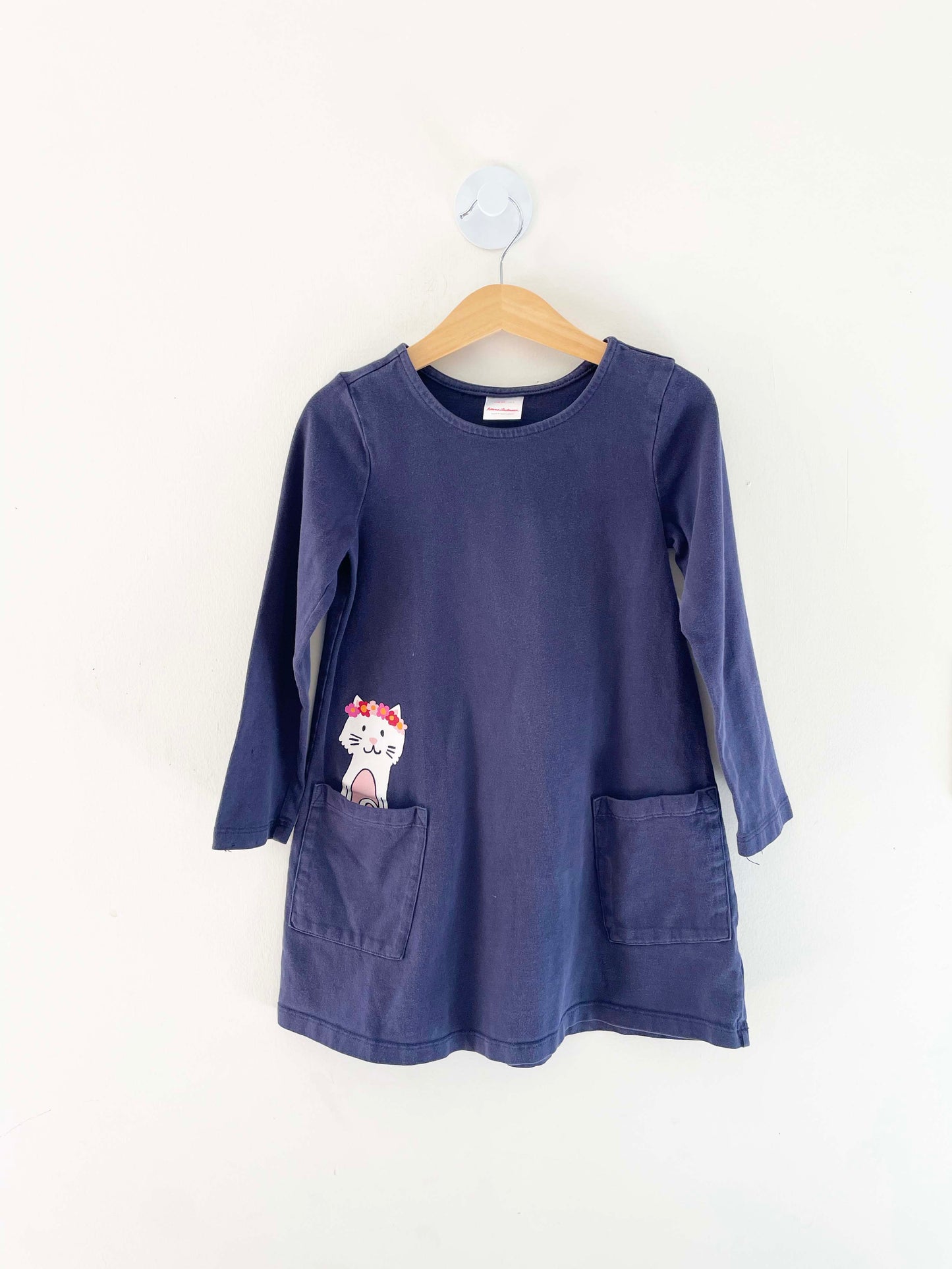 Hanna Andersson Kitty Dress / 5Y