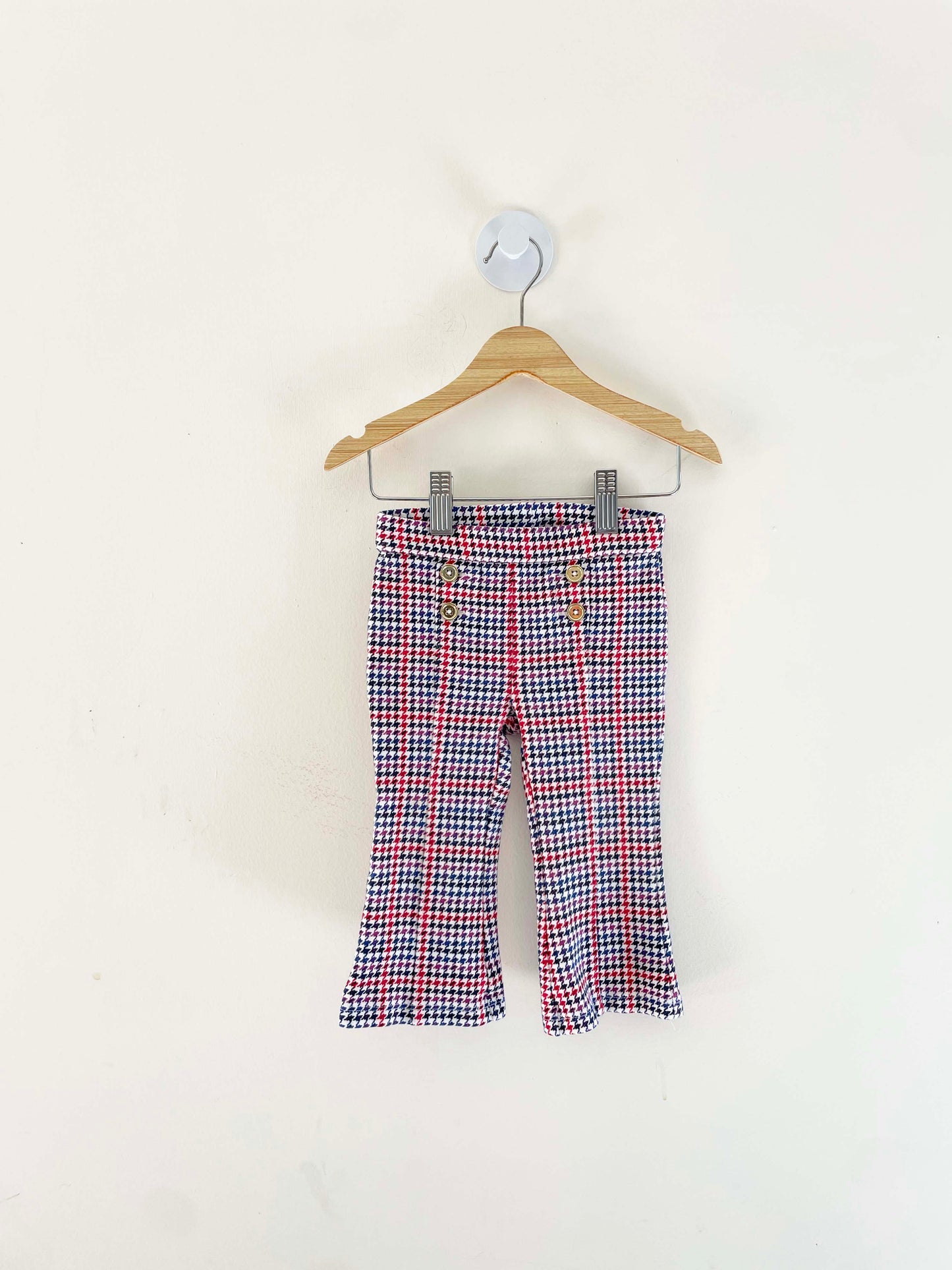 Janie & Jack Houndstooth Pants / 12-18M