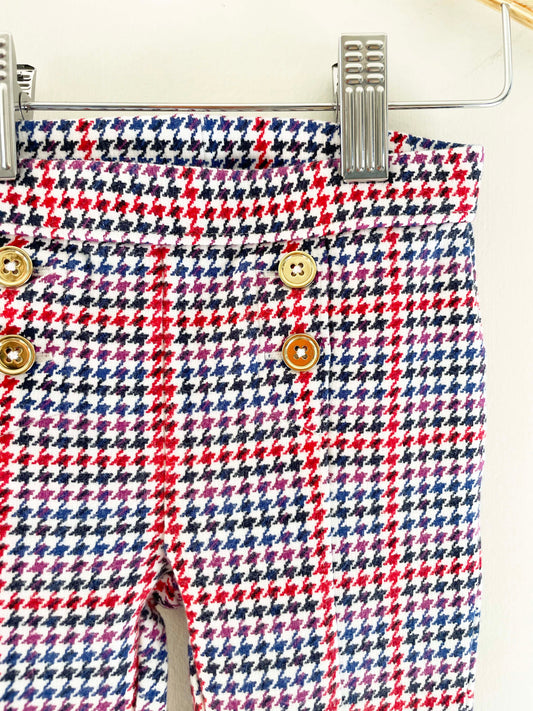 Janie & Jack Houndstooth Pants / 12-18M