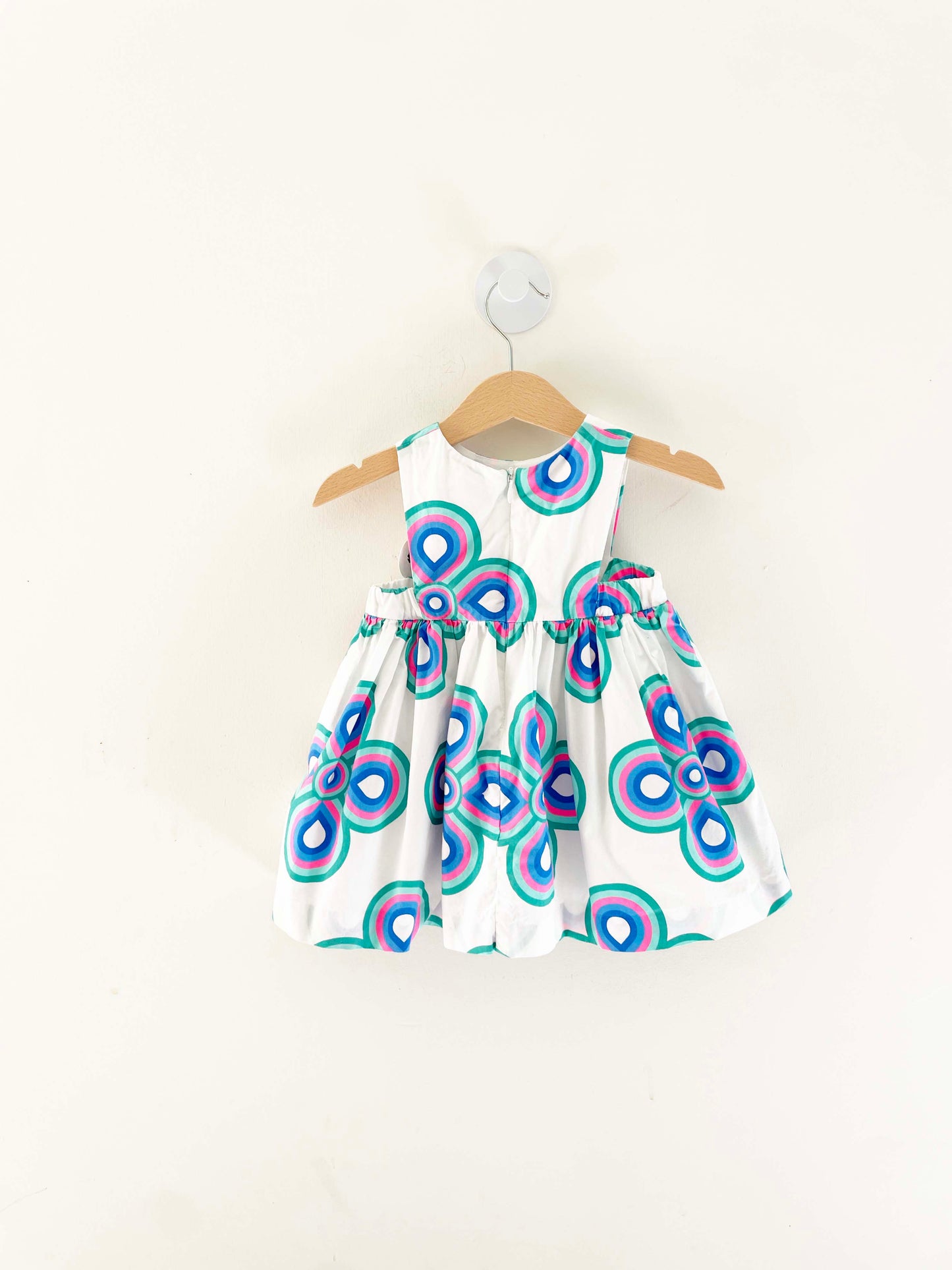Jacadi Geometric Pattern Dress / 12M