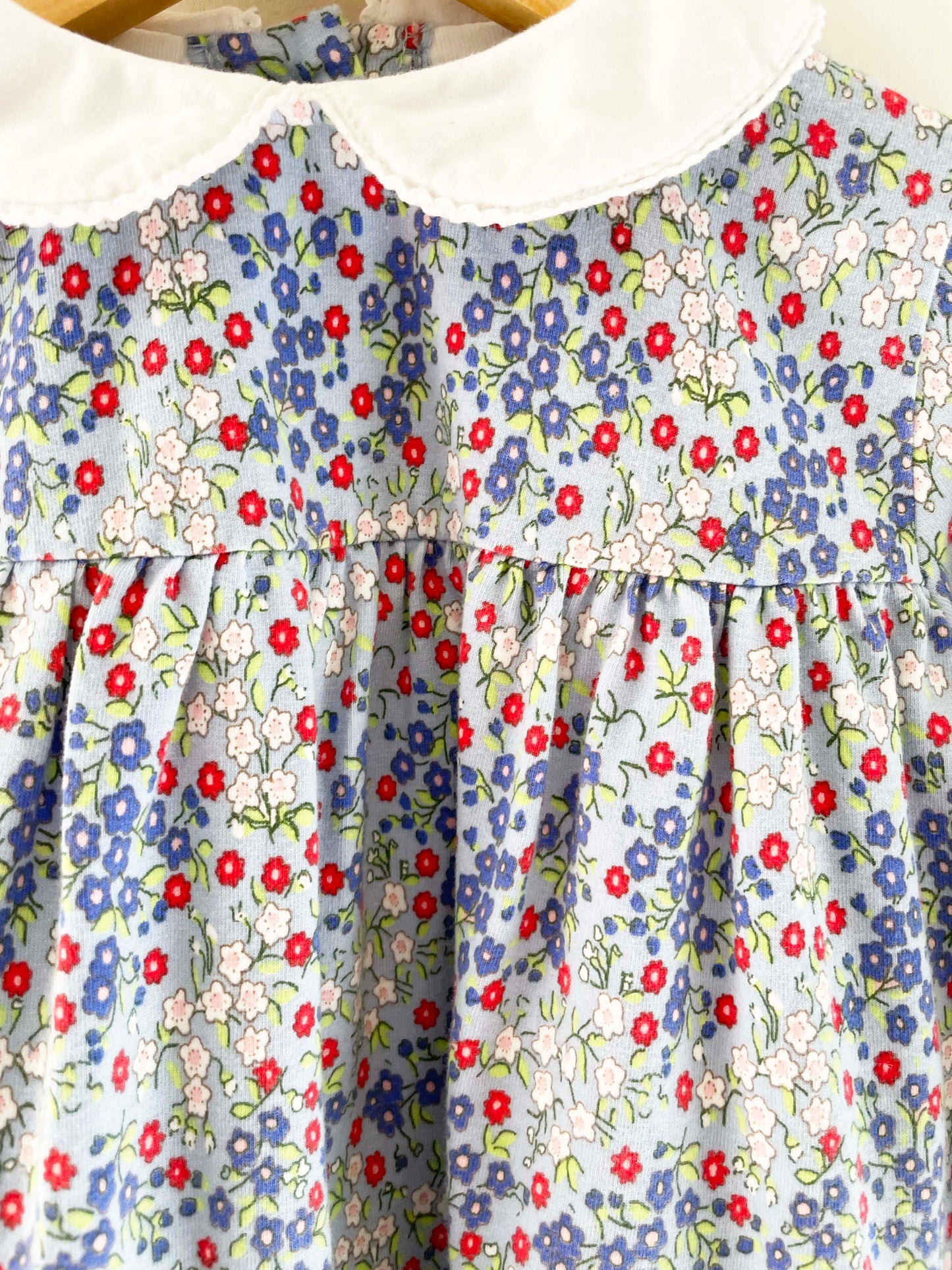 Eyelet & Ivy Floral Tunic Dress / 2Y
