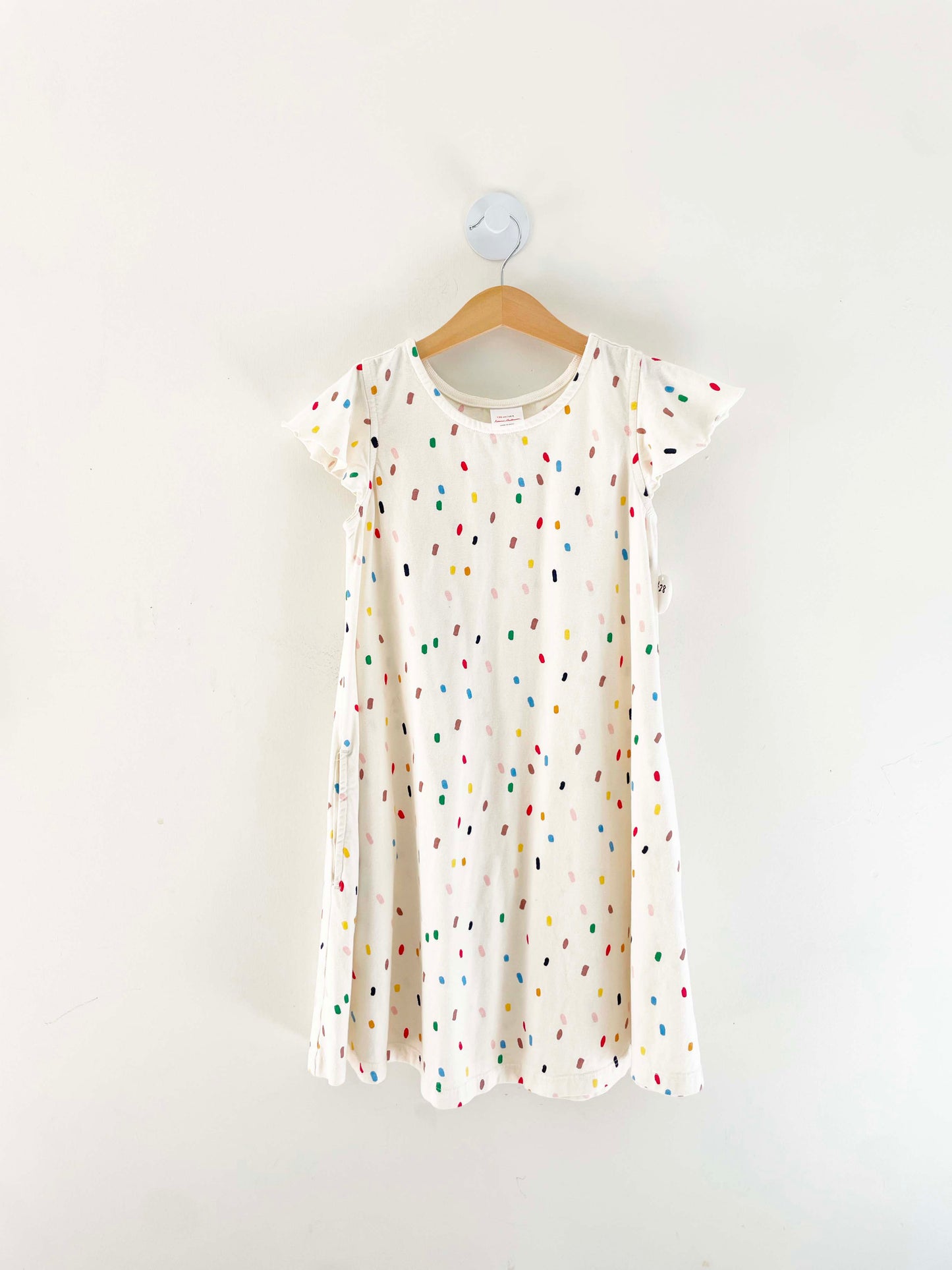 Hanna Andersson Confetti Dress / 8Y