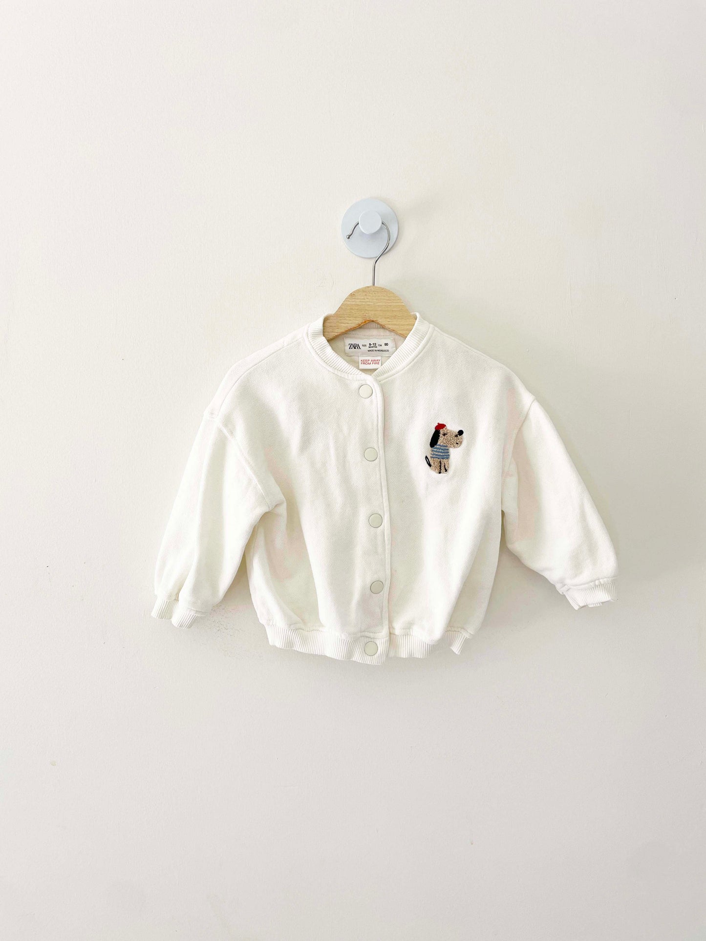 Zara Button Down Sweatshirt / 9-12M