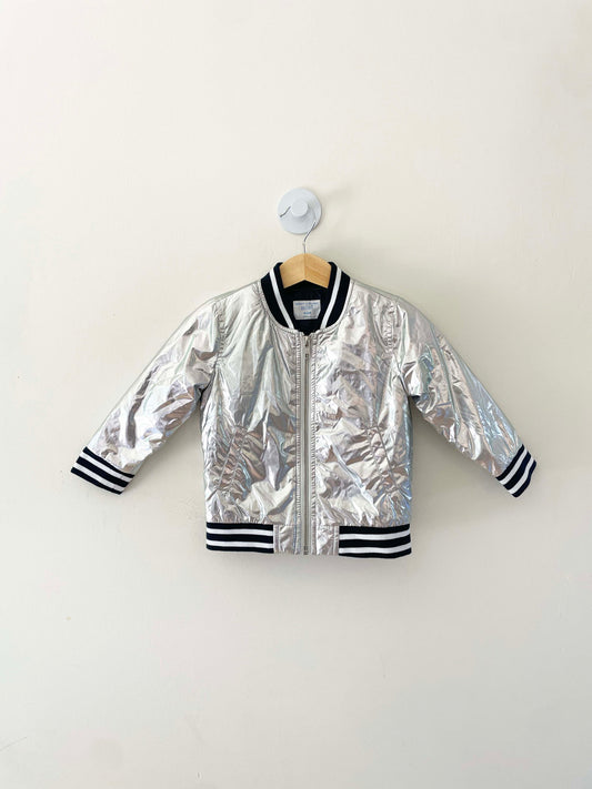 Rockets of Awesome Metallic Bomber Jacket / 18-24M