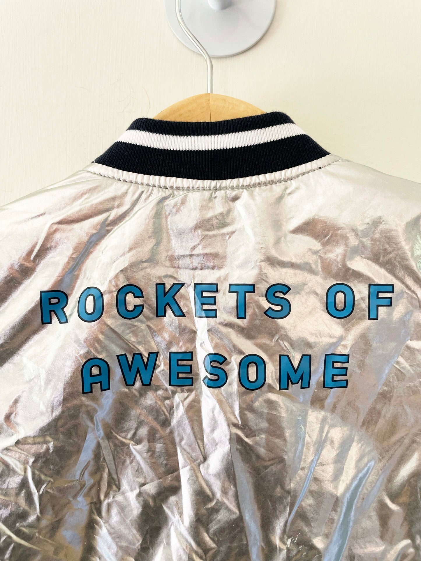Rockets of Awesome Metallic Bomber Jacket / 18-24M
