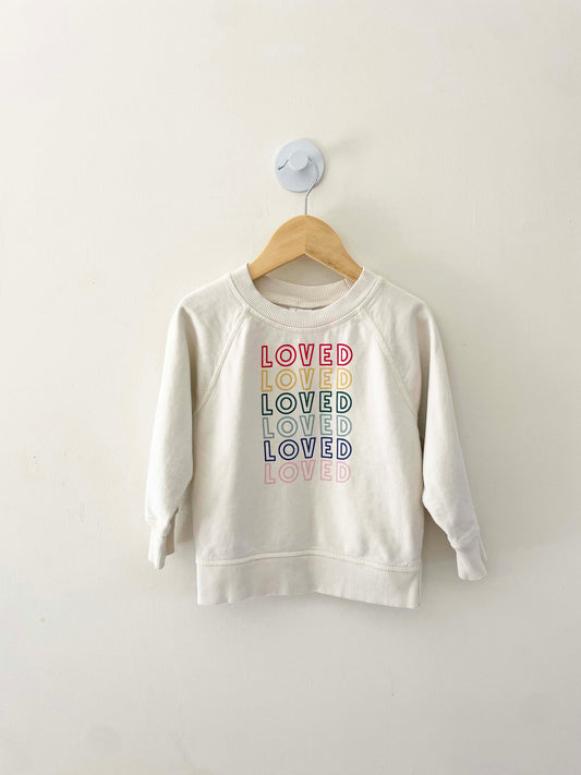 Hanna Andersson Graphic Sweatshirt / 3Y