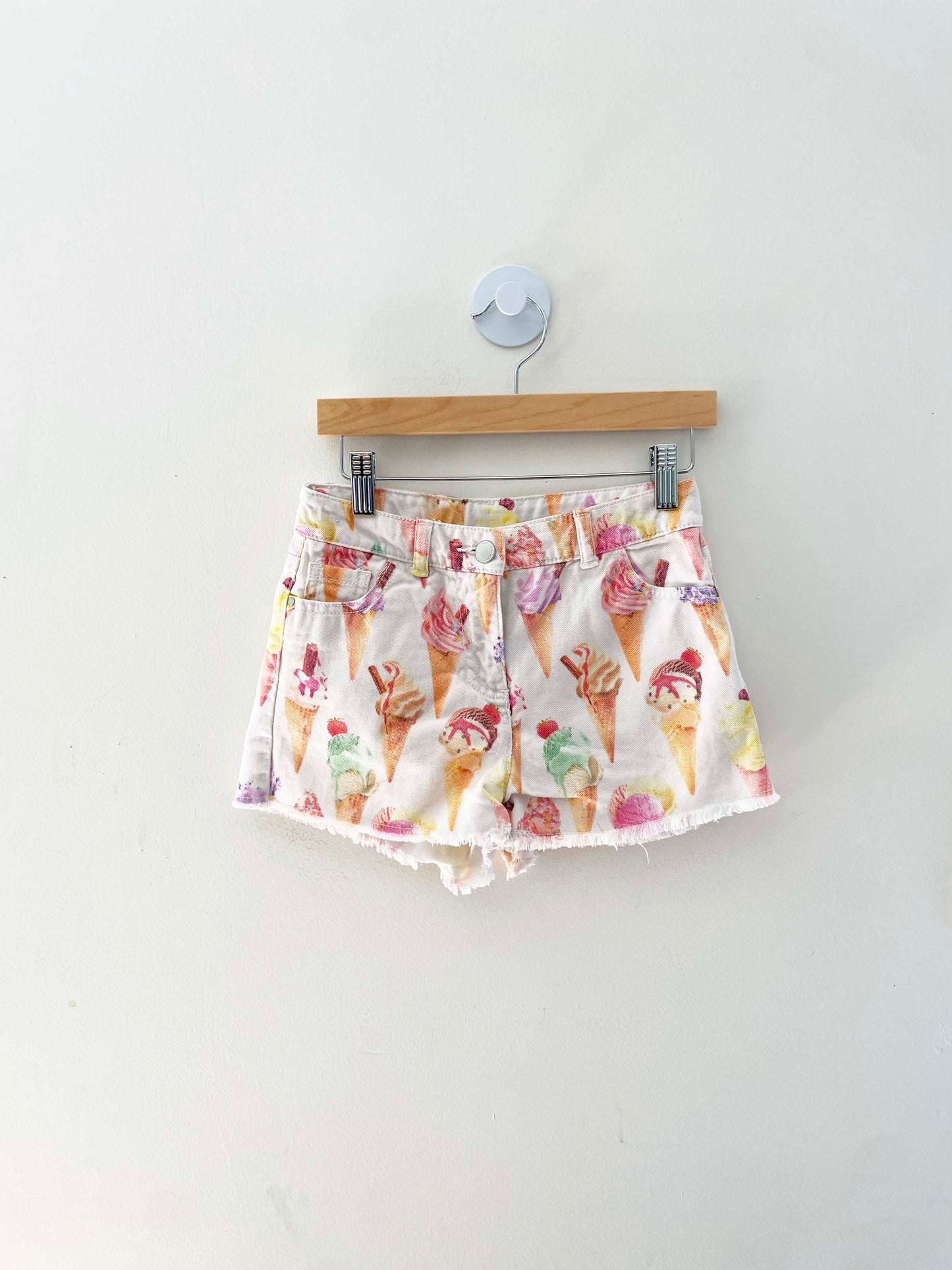 Next UK Denim Shorts / 9Y
