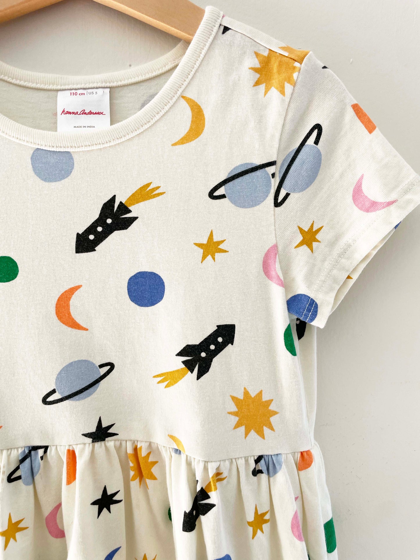 Hanna Andersson Space Dress / 5Y
