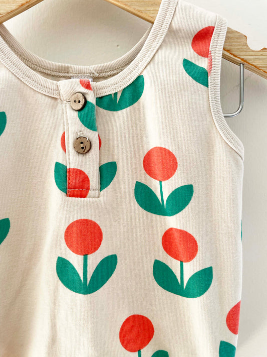 Assorted Brands Flower Bubble Romper / 12M