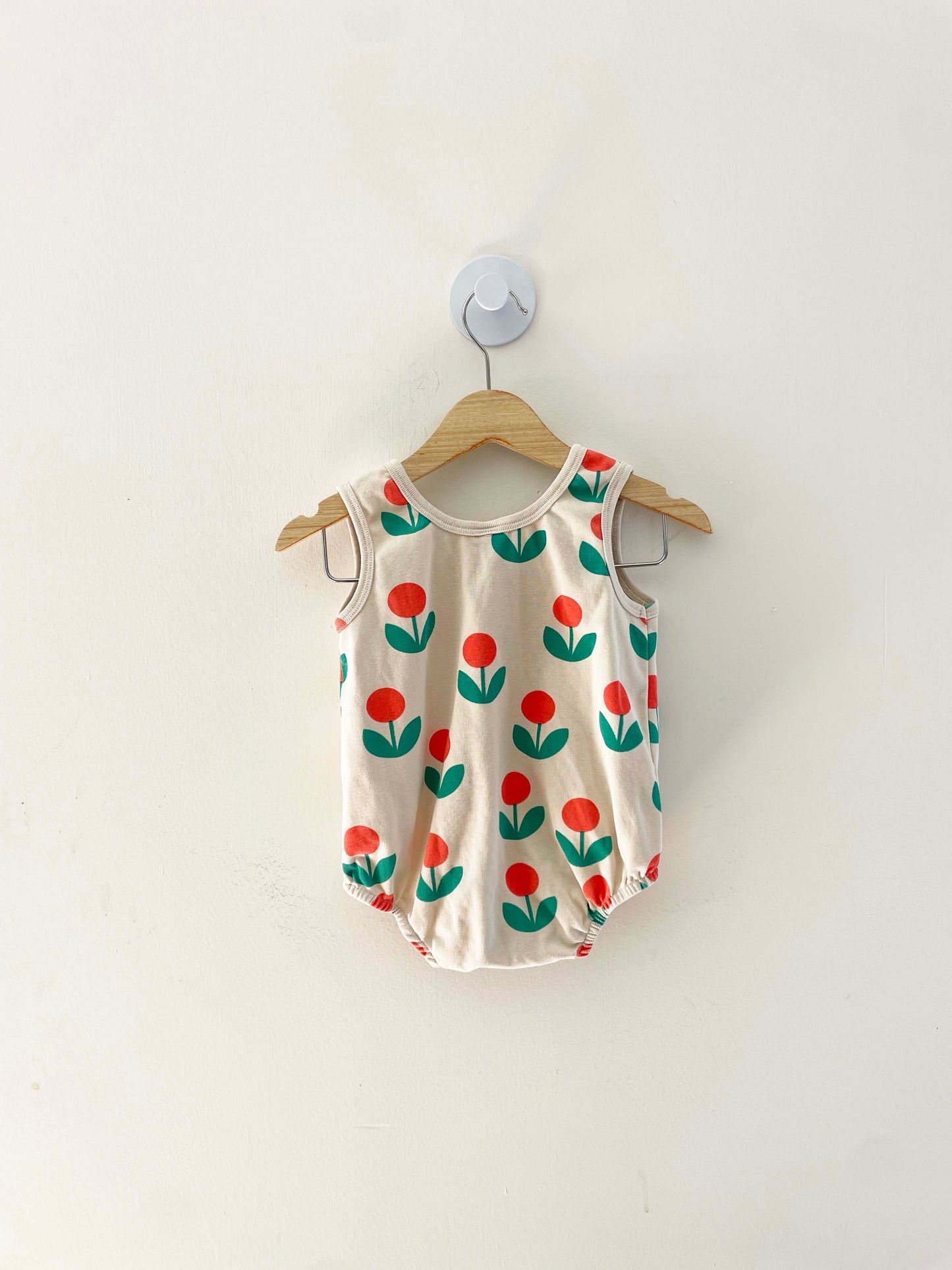 Assorted Brands Flower Bubble Romper / 12M