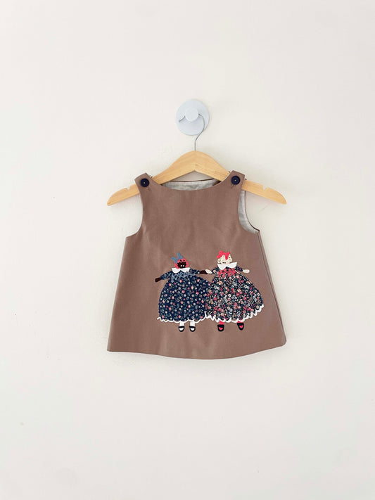 Assorted Brands Applique Dress / 6-12M