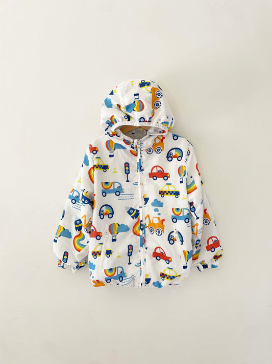 Assorted Brands Lined Windbreaker / 7-8Y