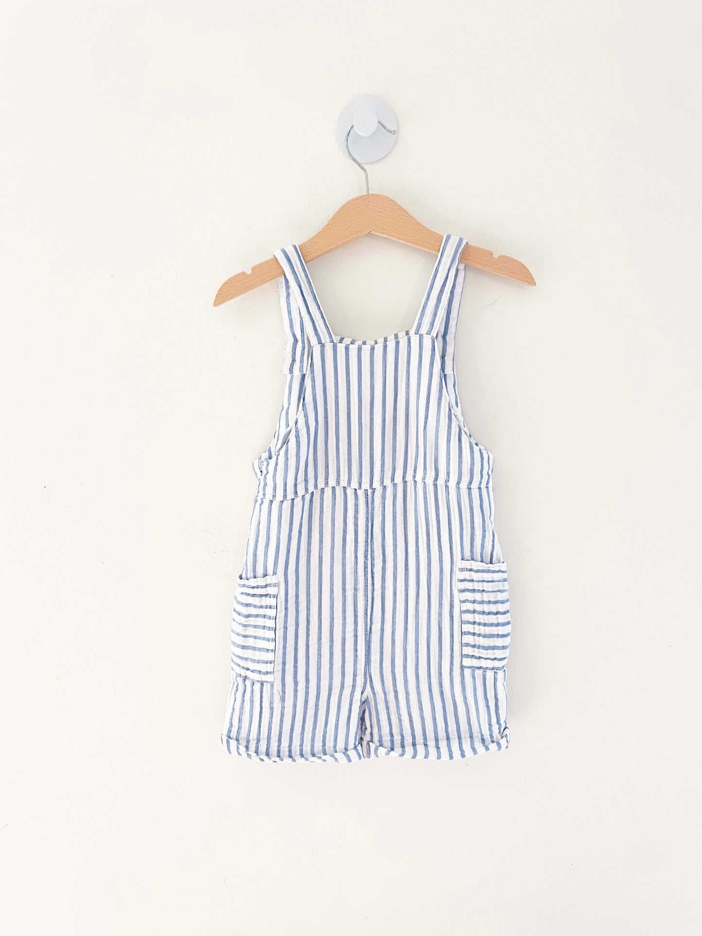 Primark Striped Overall / 18-24M