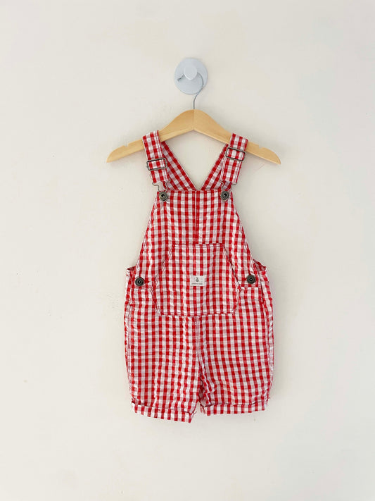 Country Road Gingham Overall / 18-24M
