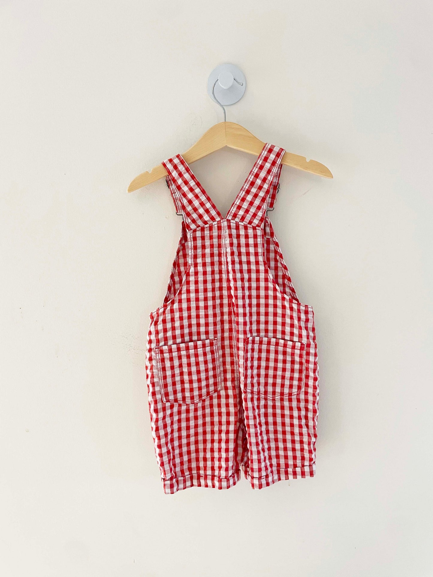 Country Road Gingham Overall / 18-24M
