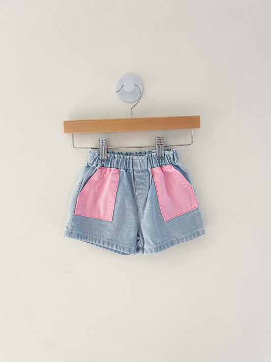 Seed Heritage Denim Shorts / 6-12M