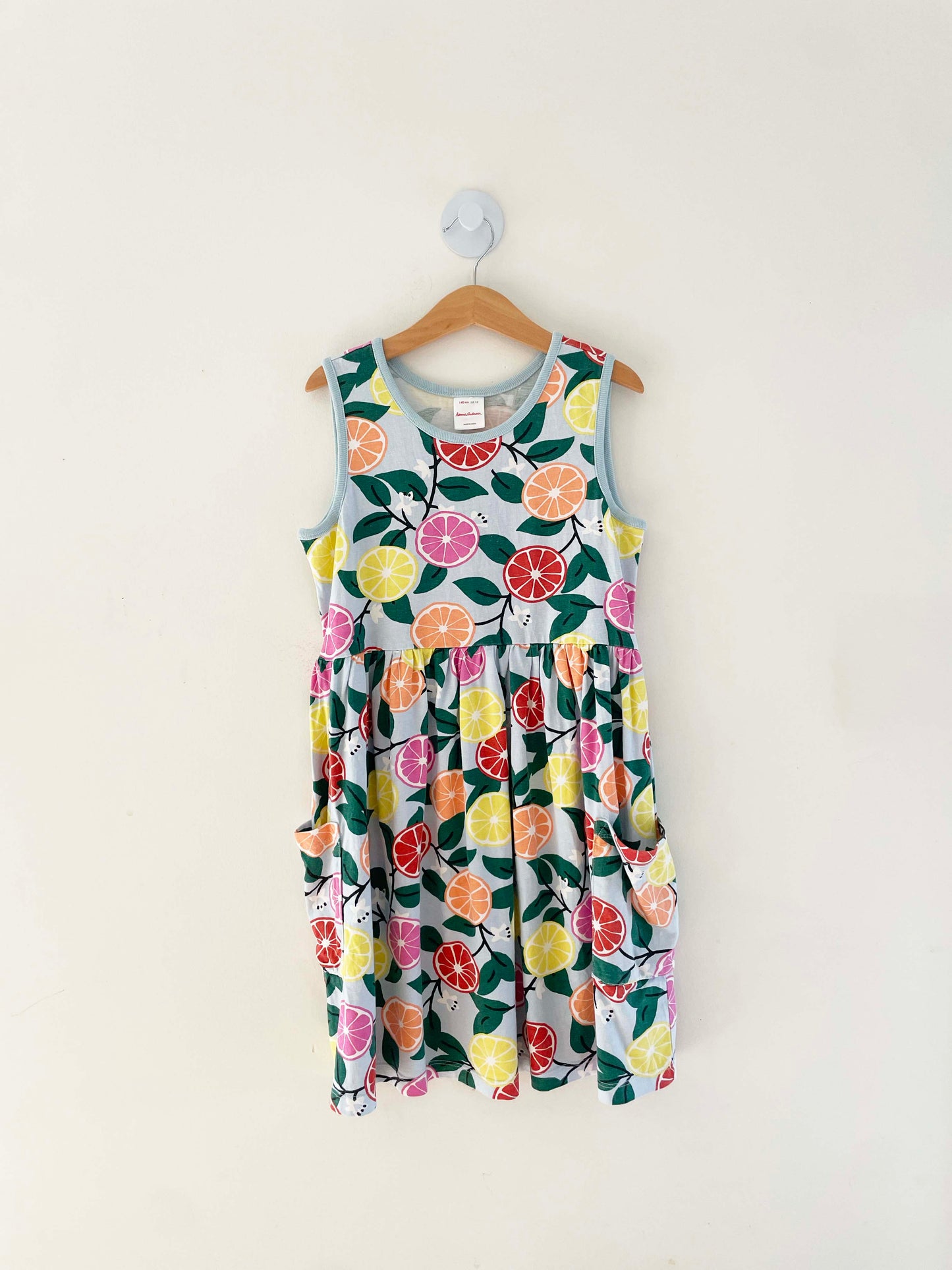Hanna Andersson Citrus Dress / 10Y
