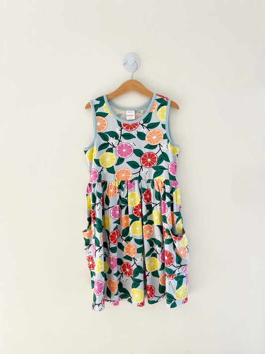 Hanna Andersson Citrus Dress / 10Y