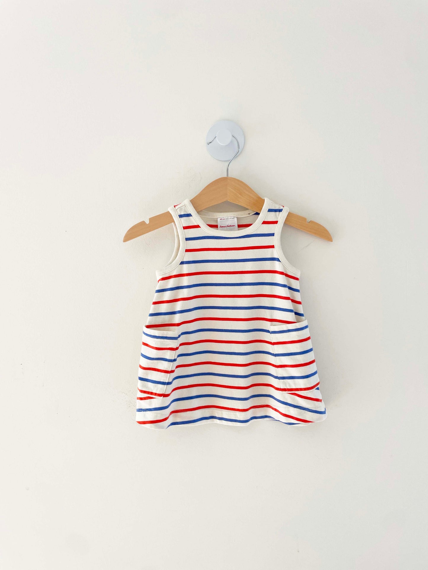 Hanna Andersson Striped Dress / 3-6M