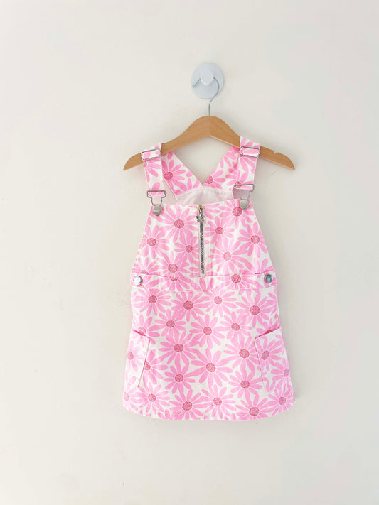 Assorted Brands Floral Denim Dress / 4Y