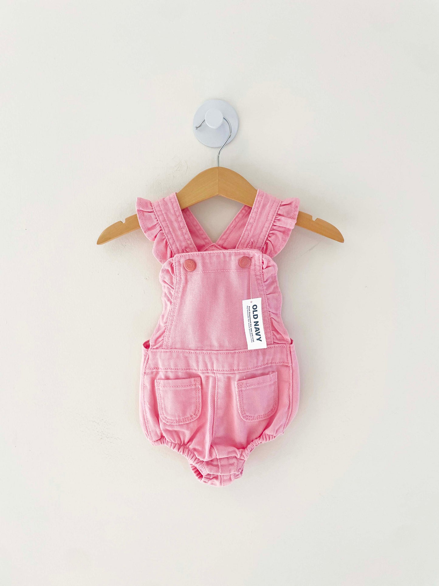 Old Navy Bubble Denim Overall / 3-6M