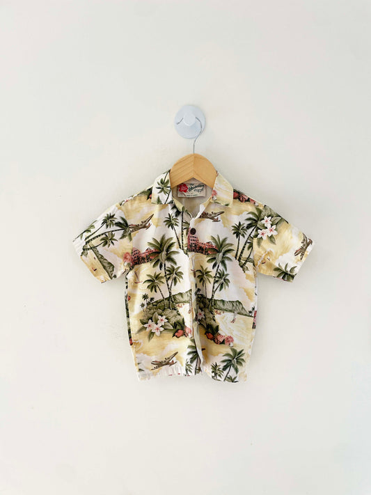 Hilo Hattie Button Down Shirt / 3Y