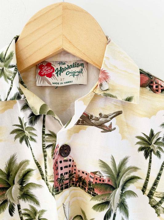 Hilo Hattie Button Down Shirt / 3Y