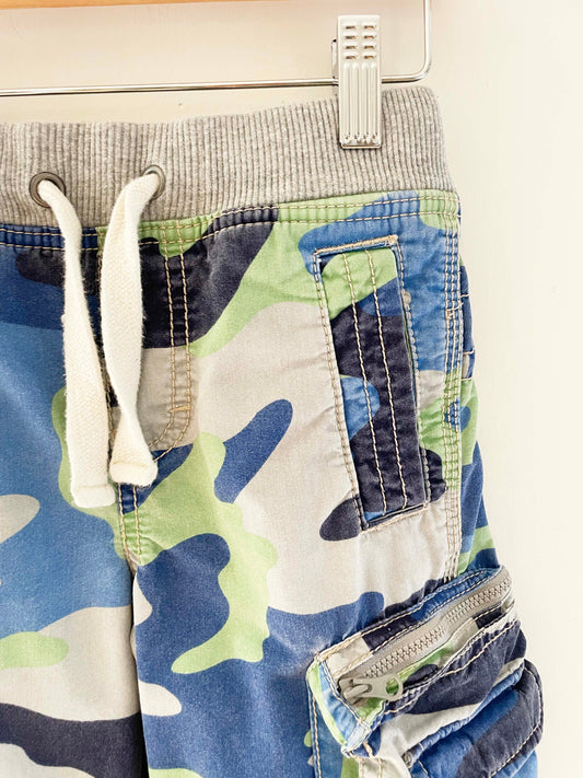 Mini Boden Camo Convertible Pants / 5Y