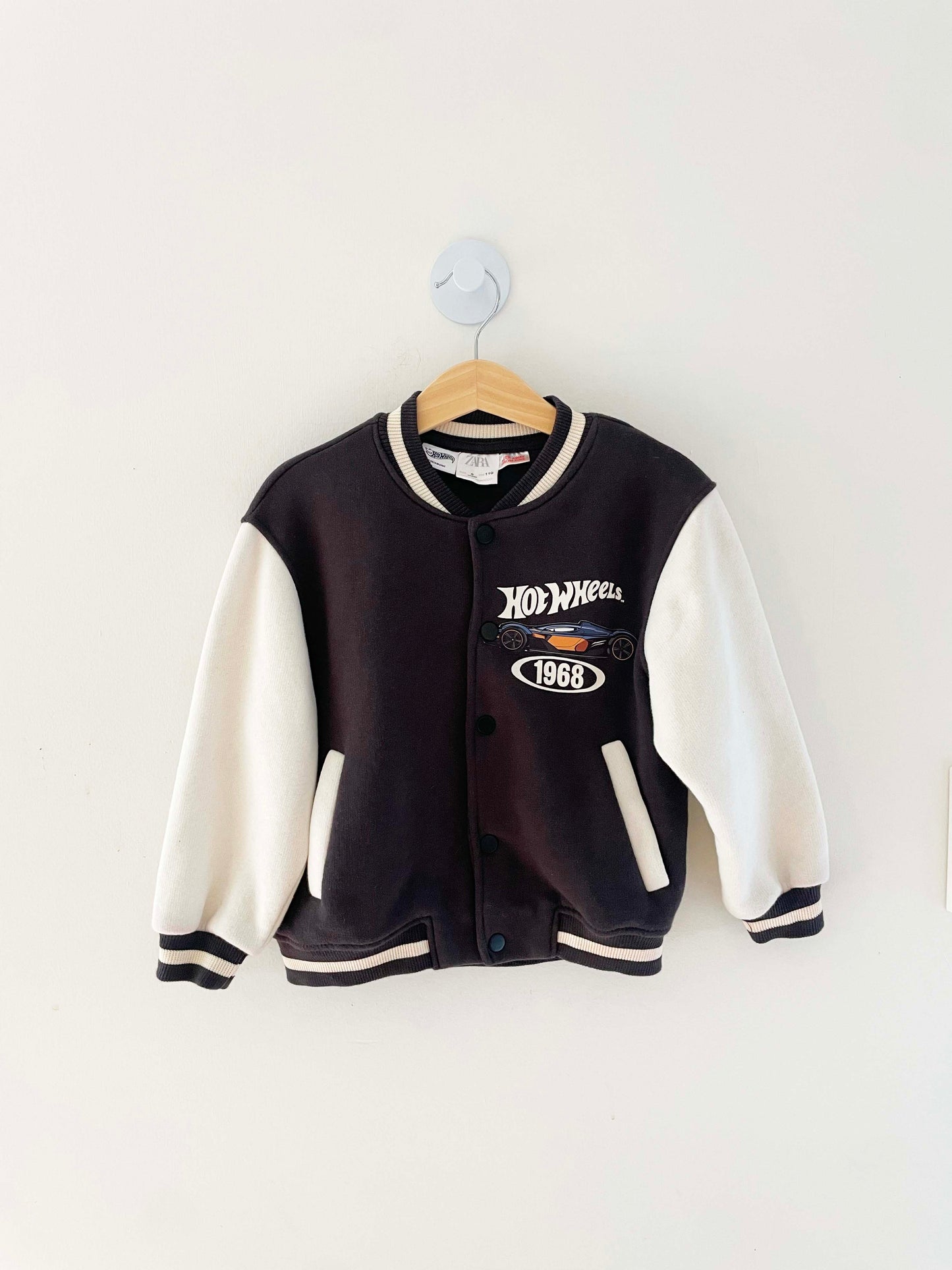 Zara x Hot Wheels Varsity Jacket / 5Y
