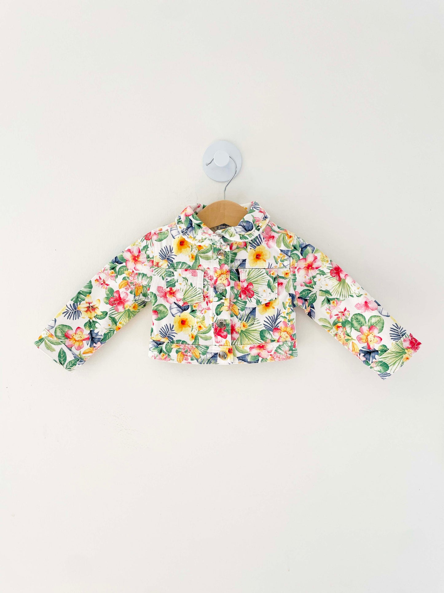 Mayoral Floral Jacket / 9M