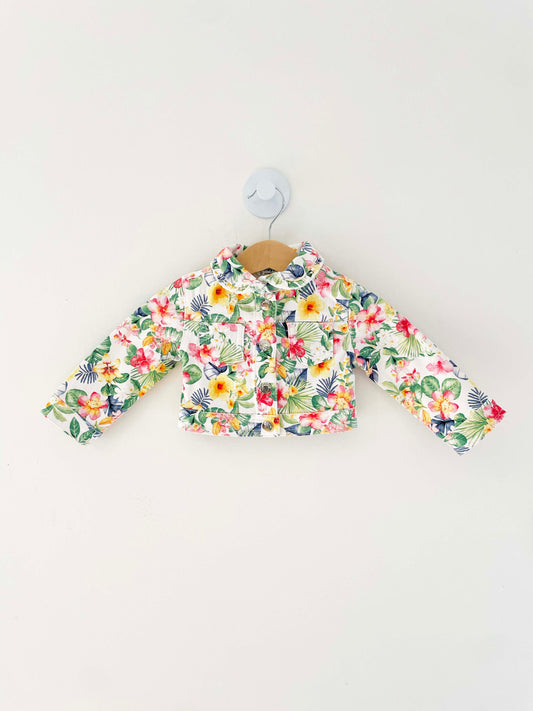 Mayoral Floral Jacket / 9M
