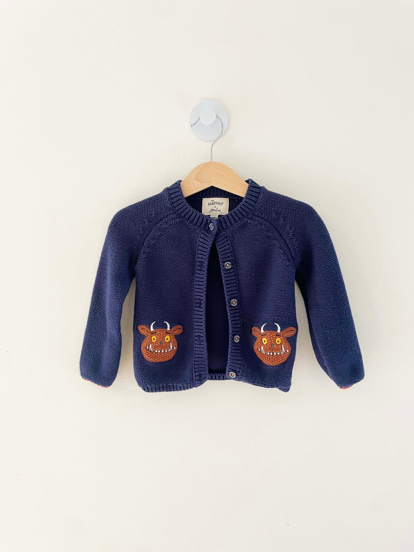 Joules x The Gruffalo Knit Cardigan / 9-12M
