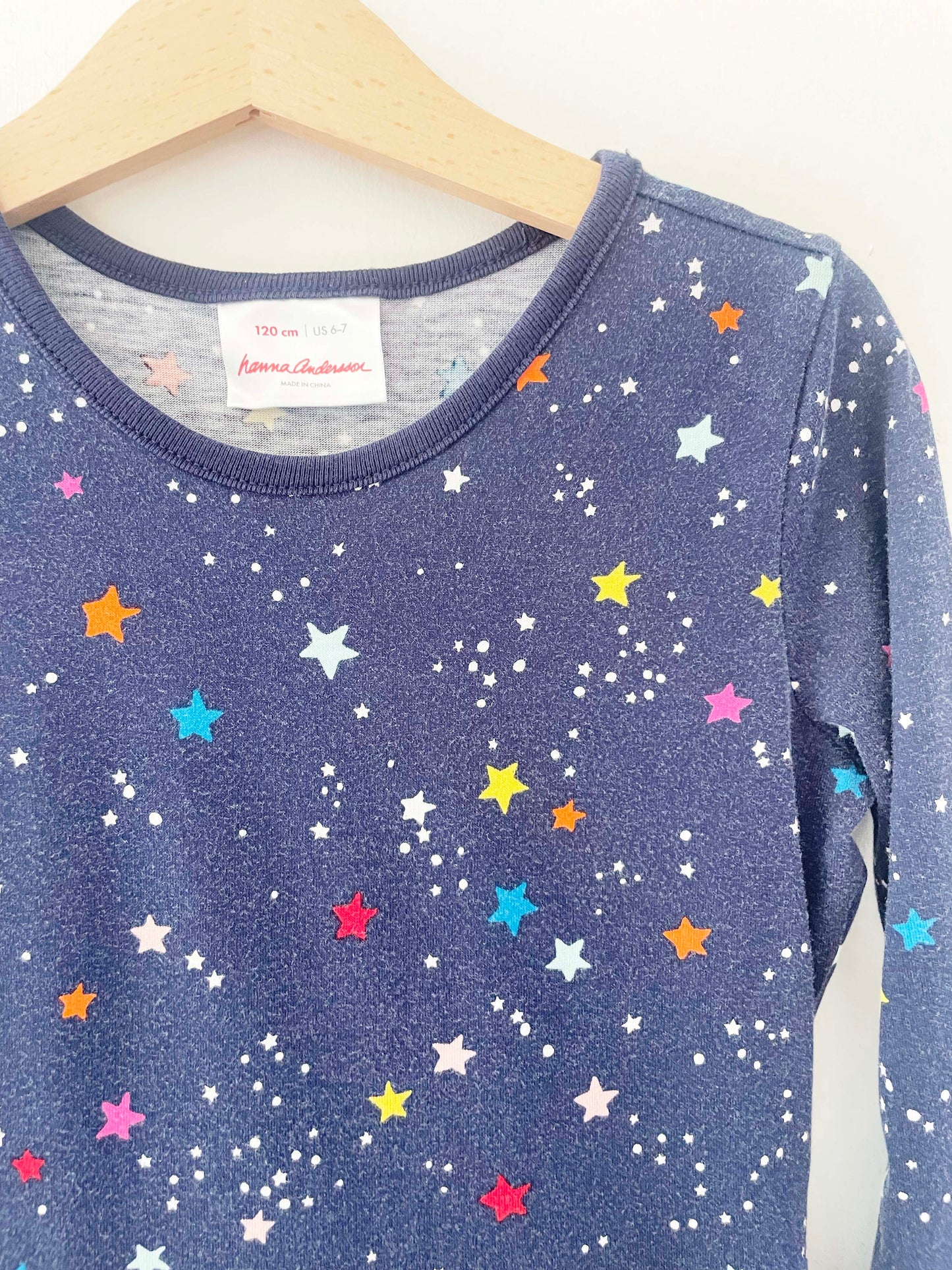 Hanna Andersson Starry Tulle Dress / 6-7Y