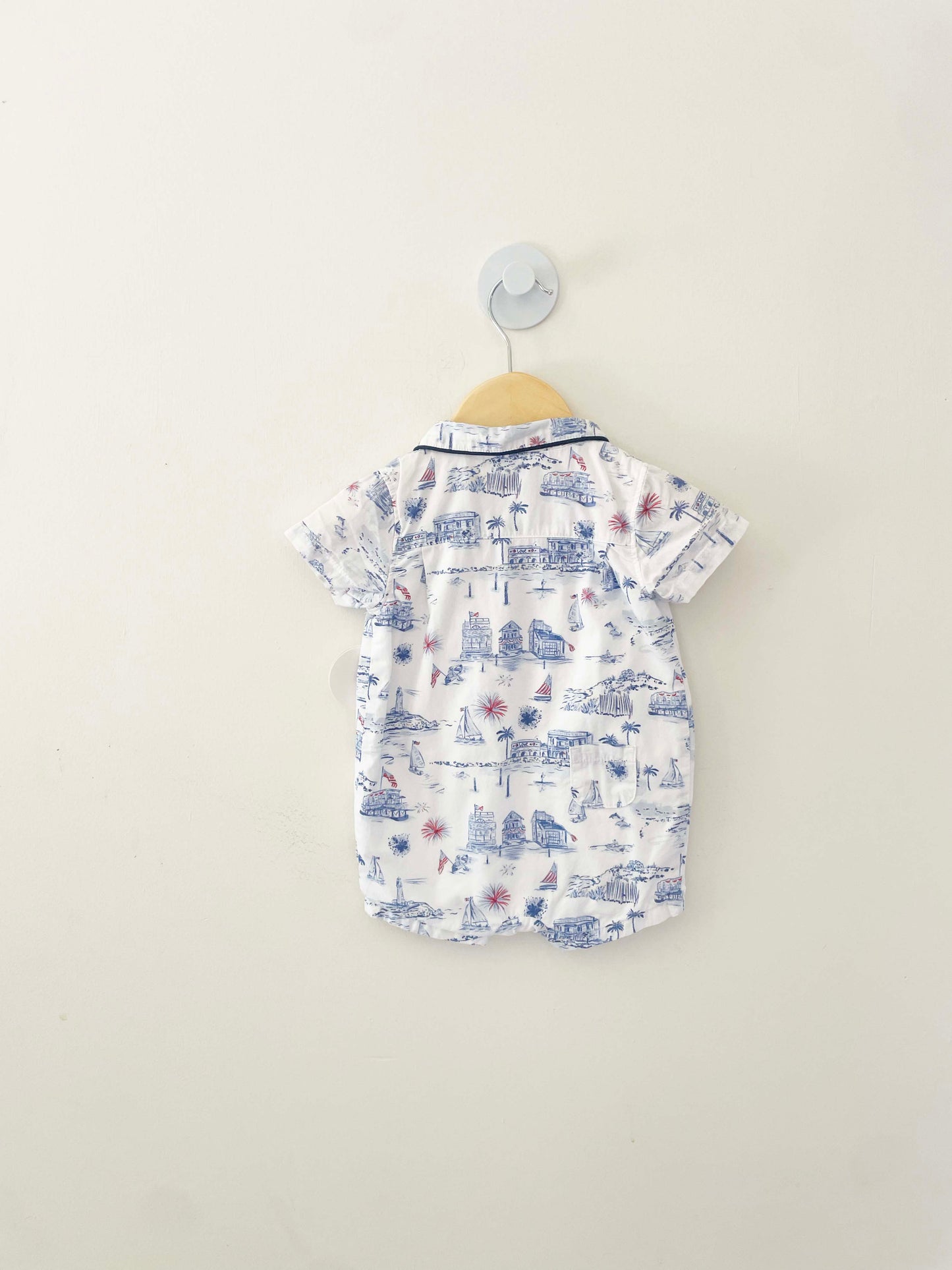 Janie & Jack Yacht Onesie / 3-6M