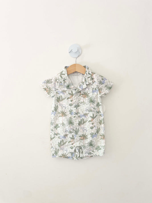 Janie & Jack Jungle Onesie / 3-6M