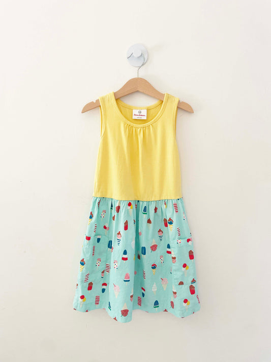 Hanna Andersson Ice Cream Dress / 6-7Y