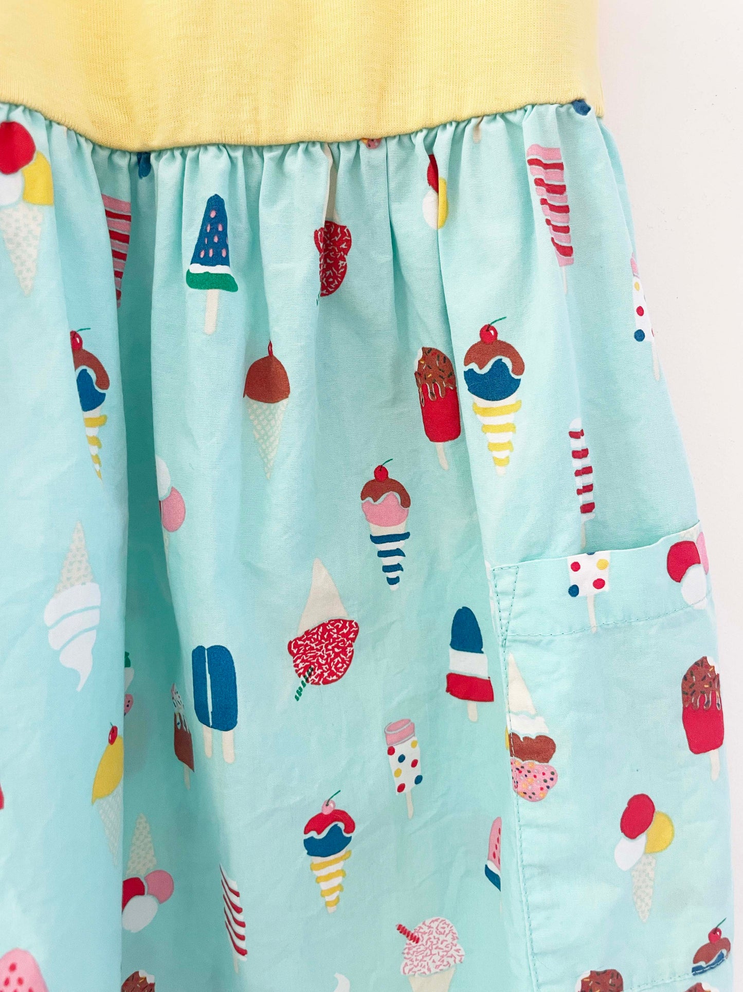 Hanna Andersson Ice Cream Dress / 6-7Y