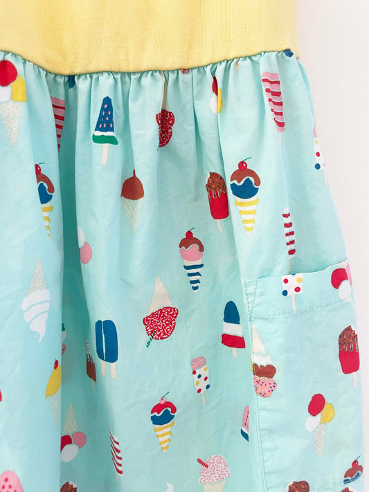 Hanna Andersson Ice Cream Dress / 6-7Y