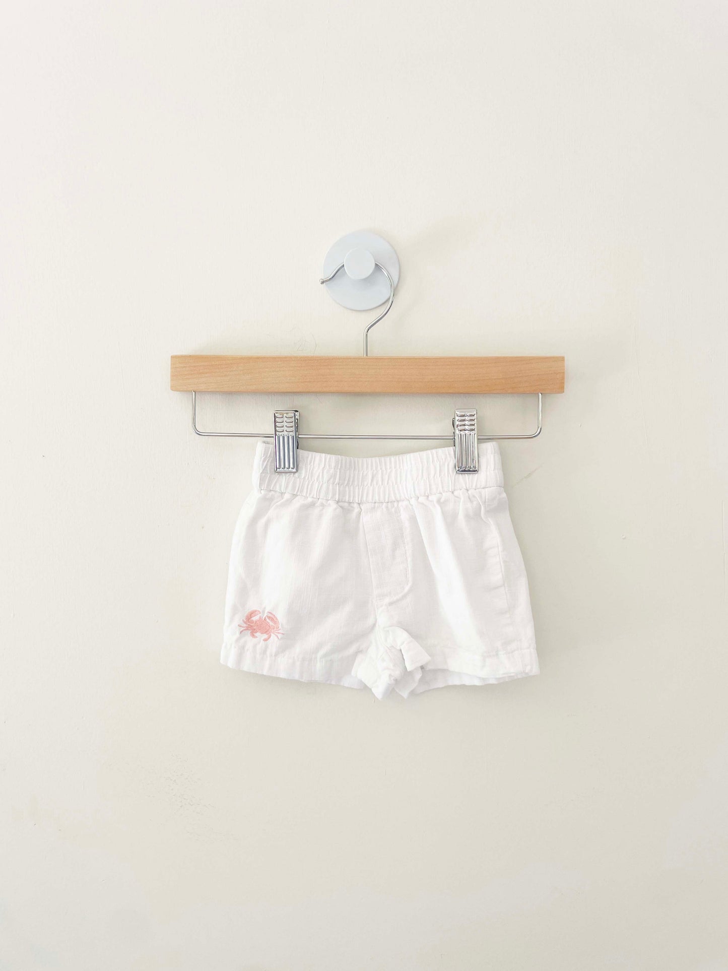Janie & Jack Embroidered Linen Set / 3-6M