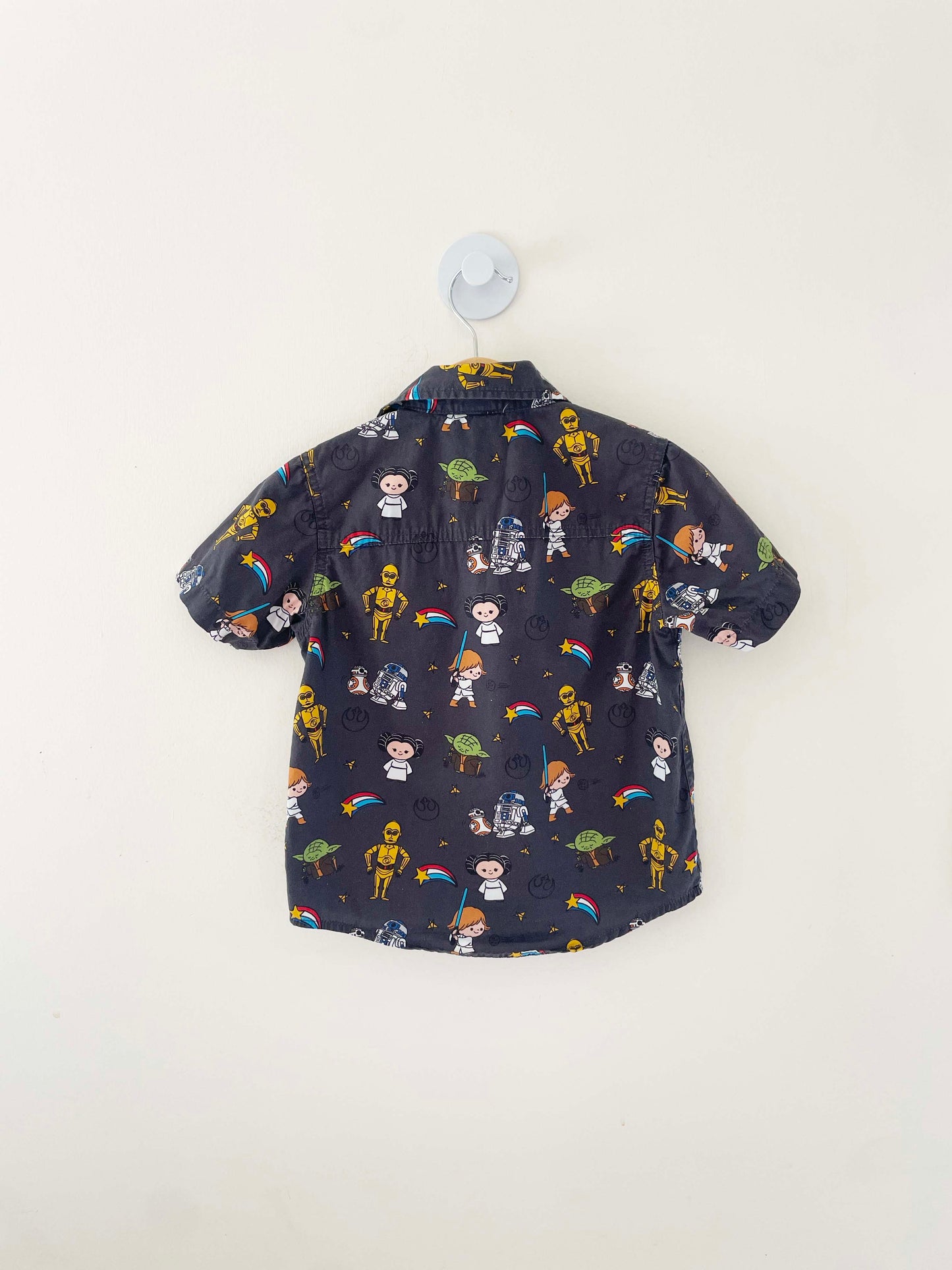 Star Wars Graphic Button Down / 2Y