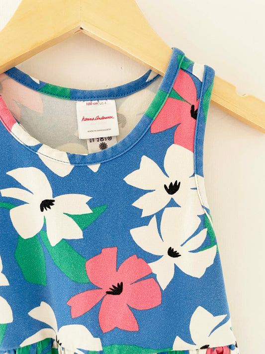 Hanna Andersson Floral Dress / 4Y