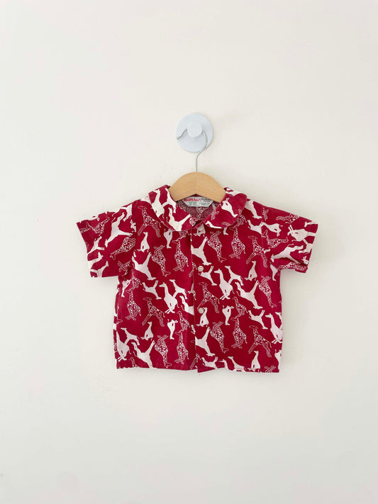 Healthtex Giraffe Shirt / 12M