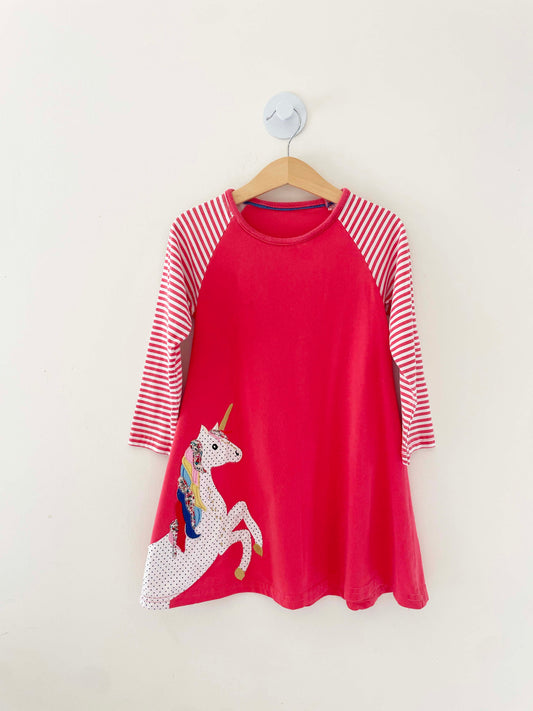 Assorted Brands Unicorn Dress / 4Y