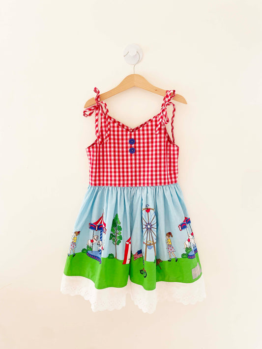 Eleanor Rose Carnival Dress / 5-6Y