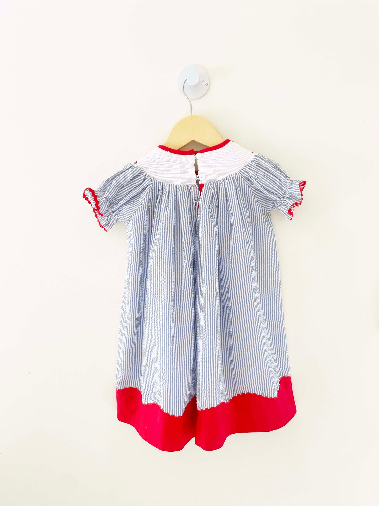 Lil Cactus Seersucker Dress / 2Y