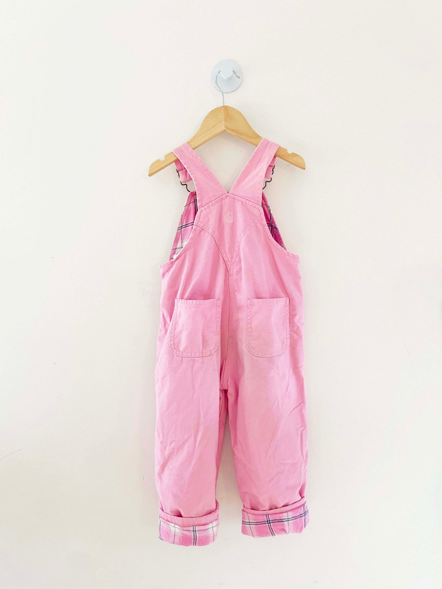 Carhartt Pink Overalls / 3Y