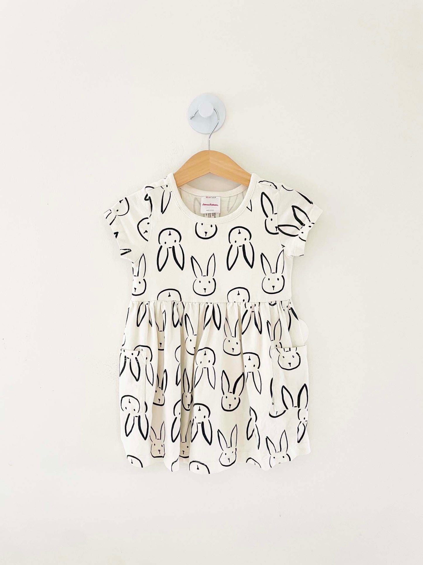 Hanna Andersson Bunnies Dress / 2Y