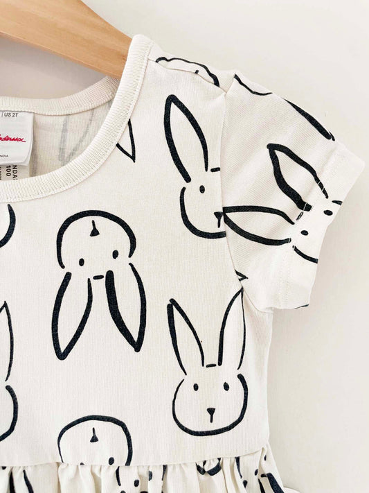 Hanna Andersson Bunnies Dress / 2Y